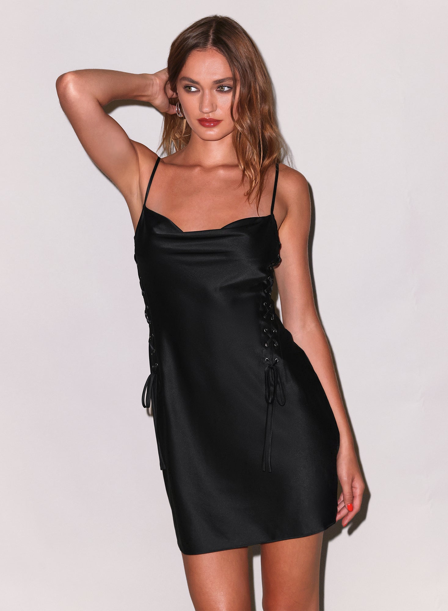 Fleur du Mal | Ella Mini Dress | Black