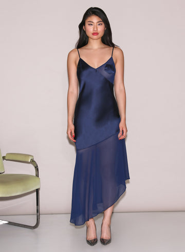 Mr. grey - Chiffon & Satin Slip | Fleur du Mal