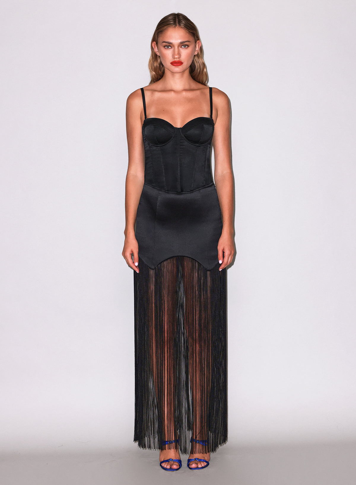 Fringe Skirt-black- Fleur du Mal