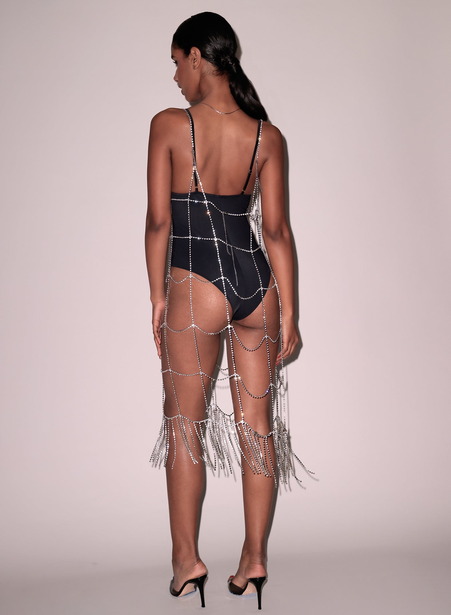 Crystal Fringe Dress-fleur du mal