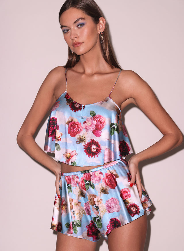 Dreamy floral print - Luxe Flutter Cami | Fleur du Mal