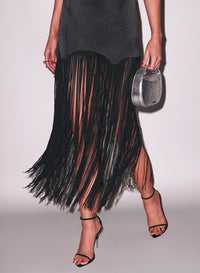 Fringe Maxi Dress