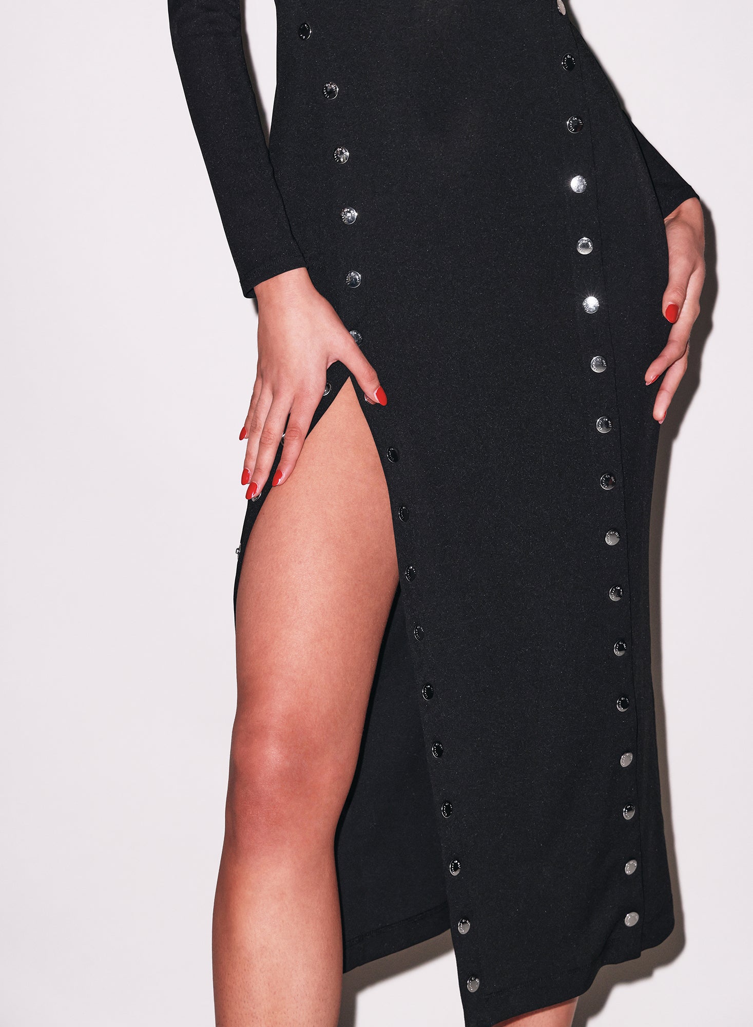 Undo Me Dress in black-fleur du mal