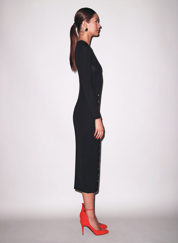 Black - Undo Me Dress | Fleur du Mal