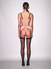 Top Stitch Lingerie in pink