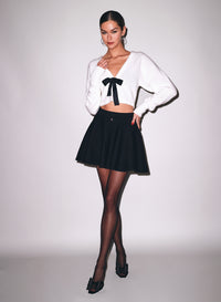 Cashmere Cardigani-ivory