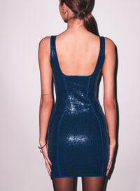 Sequin Knit Bodycon Dress