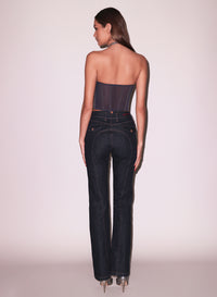 Denim Flare Pant