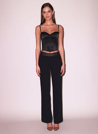 Straight Leg Tux Pant