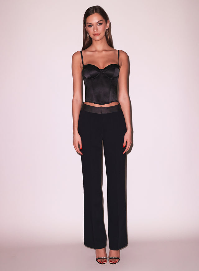 Black - Hamptons Bustier | Fleur du Mal