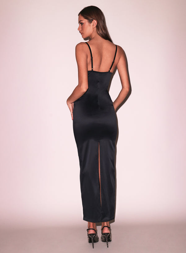 satin dress seduction Seductive Trumpet Off-The-Shoulder Satin Evening Dresses With 3D Floral