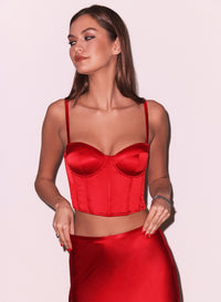 Cropped Hamptons Bustier