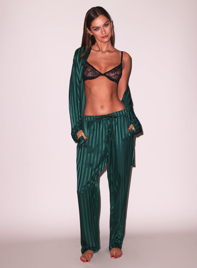 Silk Jacquard PJ Pant