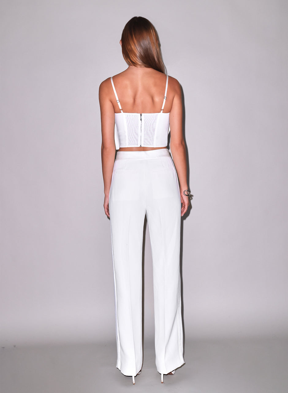 Ivory - Blair Bow Top | Fleur du Mal
