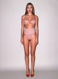 Tan Seduce U-Plunge Bra- Fleur du Mal