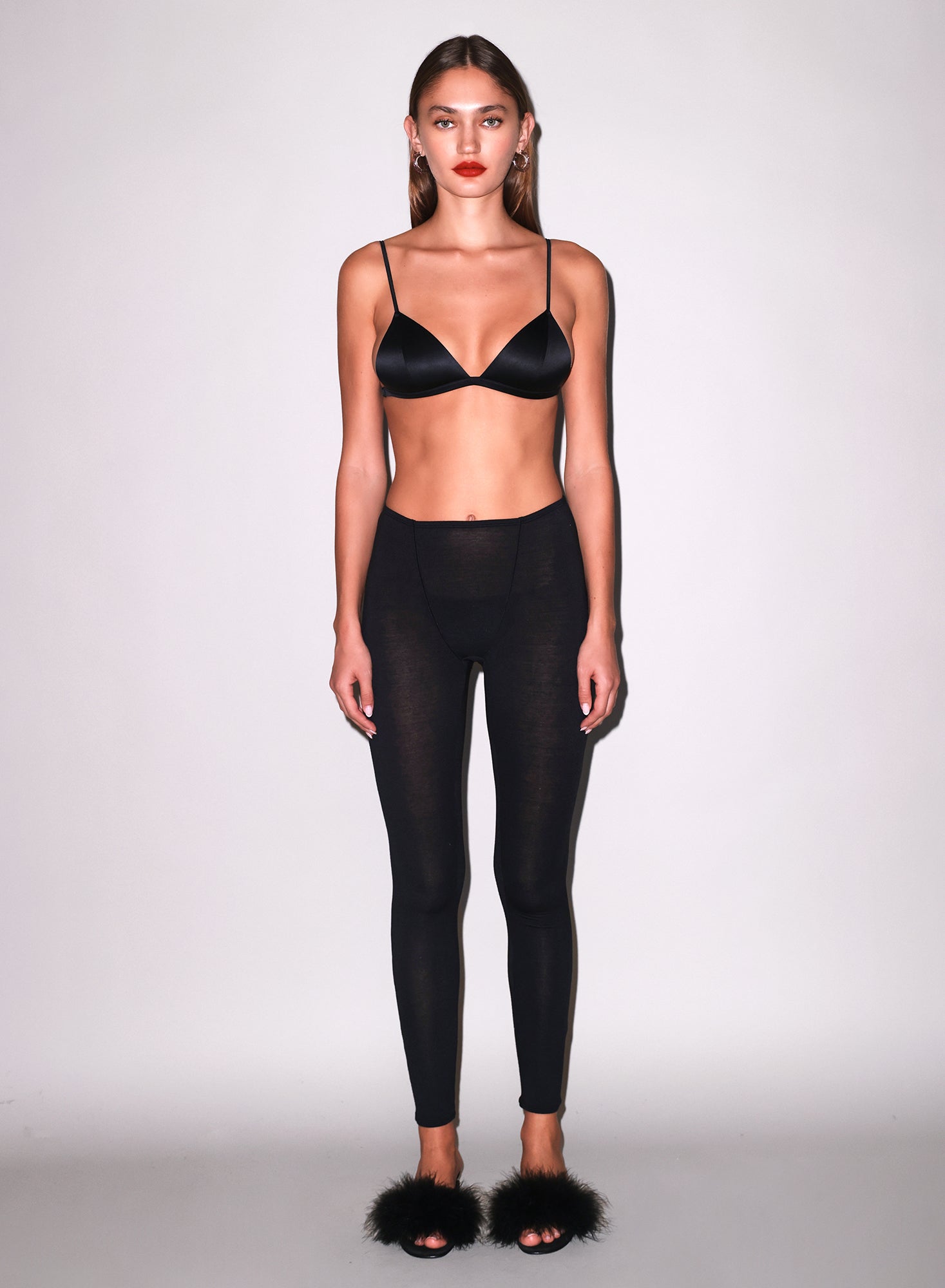 Butter Soft legging-black-fleur du mal-flat