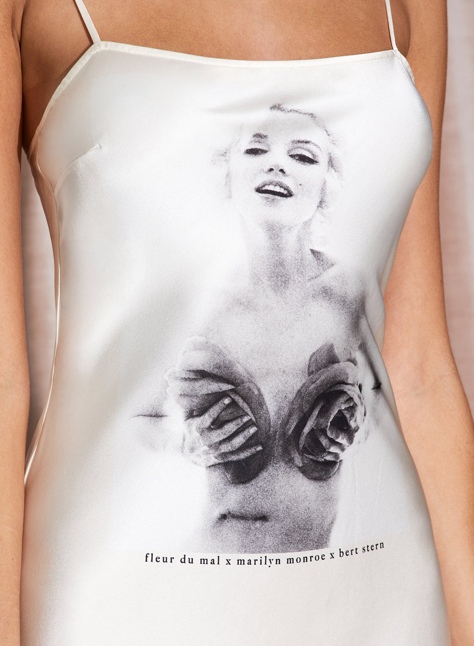 Marilyn Printed Midi Slip