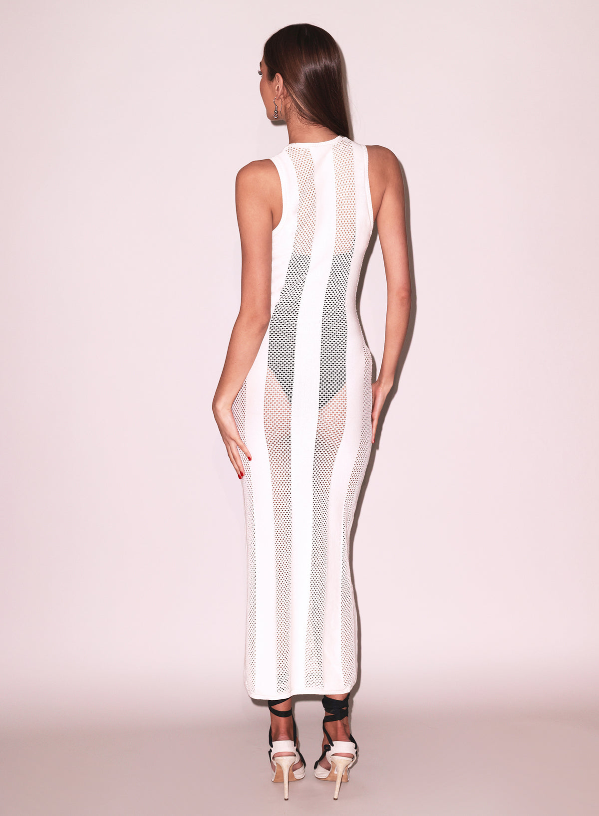Simone Maxi Dress-lait de coco