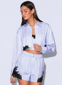 Poplin Cropped Button Down