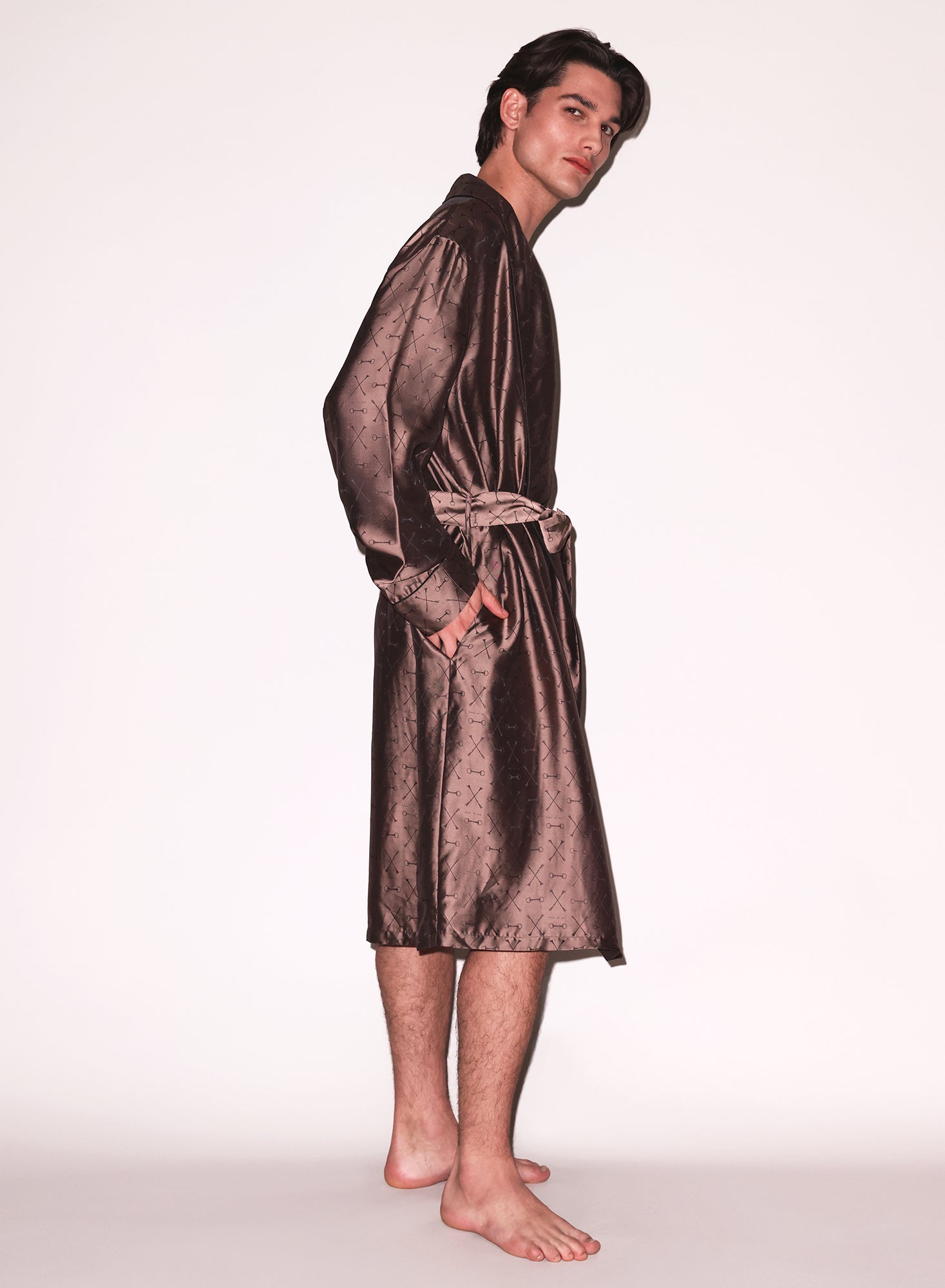 Men's Jacquard Robe