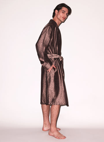 Shroom - Men's Jacquard Robe | Fleur du Mal