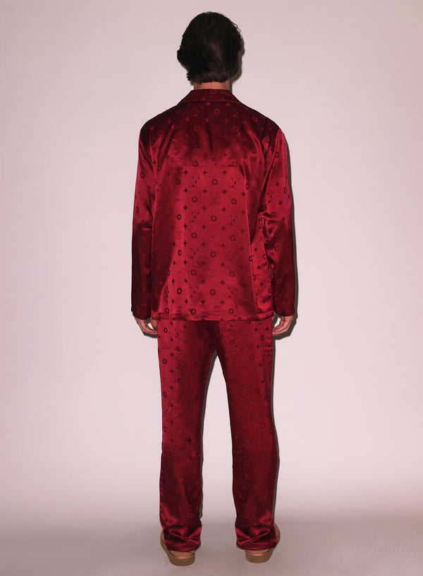  - Barolo Silk Jacquard PJ Set | Fleur du Mal