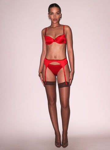 Rouge - Luxe Thong | Fleur du Mal