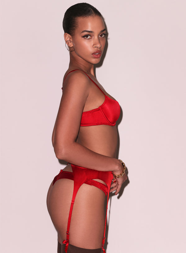 Rouge - Luxe Thong | Fleur du Mal