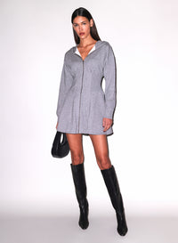 Unzip Me Hoodie Dress
