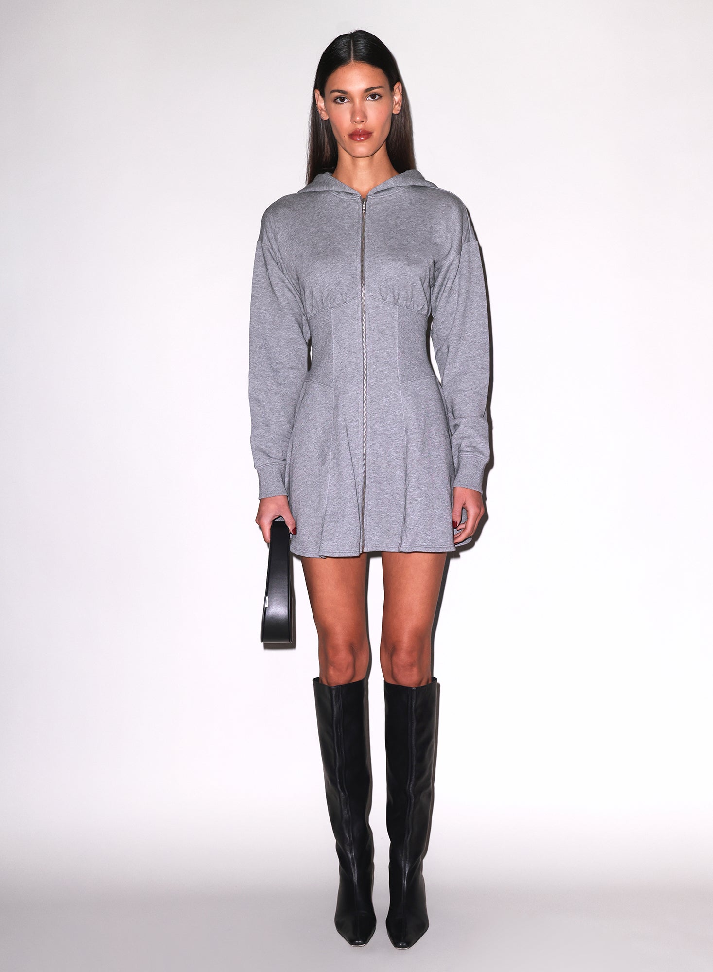 Unzip Me Hoodie Dress