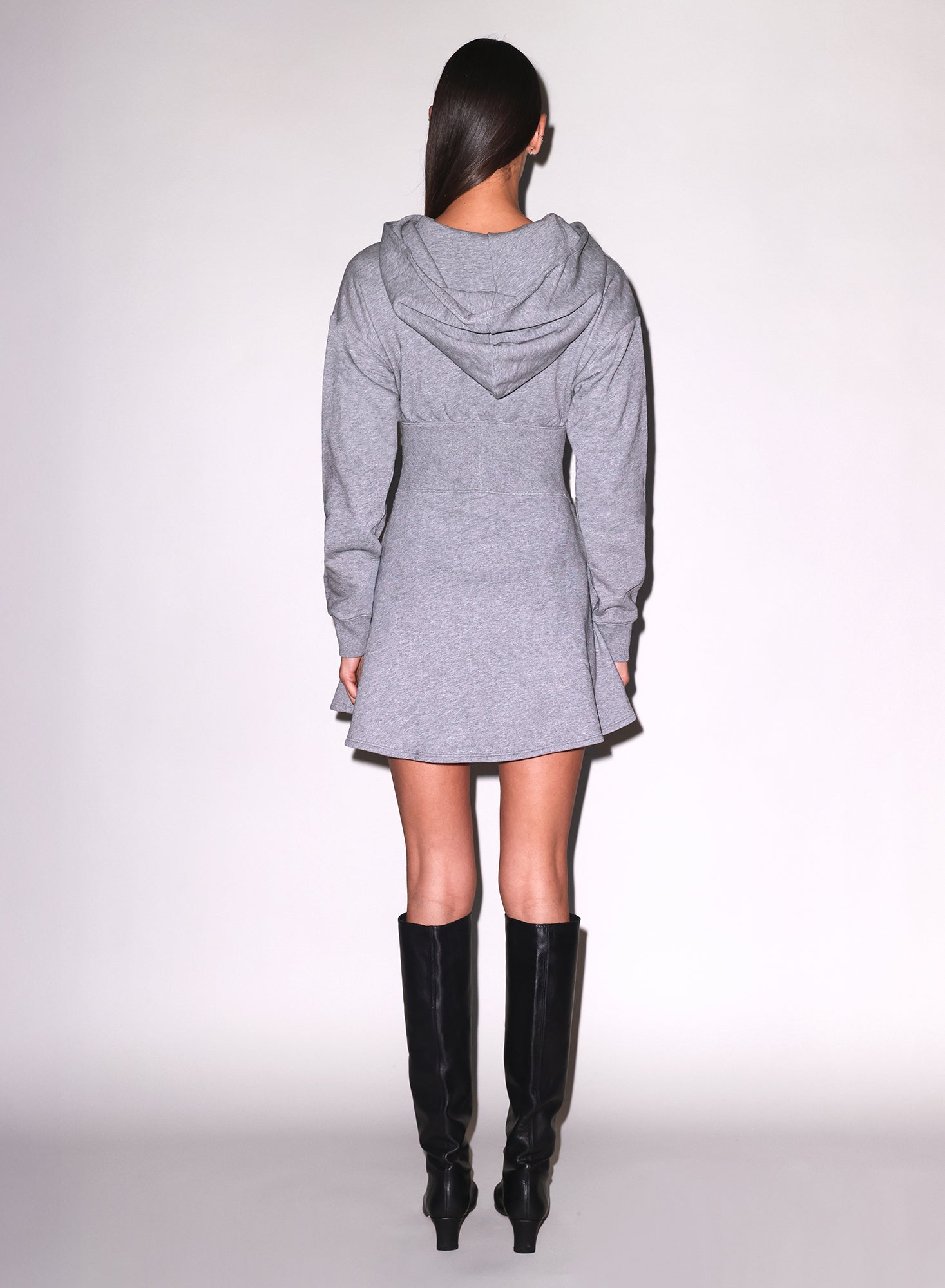 Unzip Me Hoodie Dress