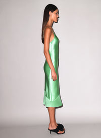 Silk V Slip Dress