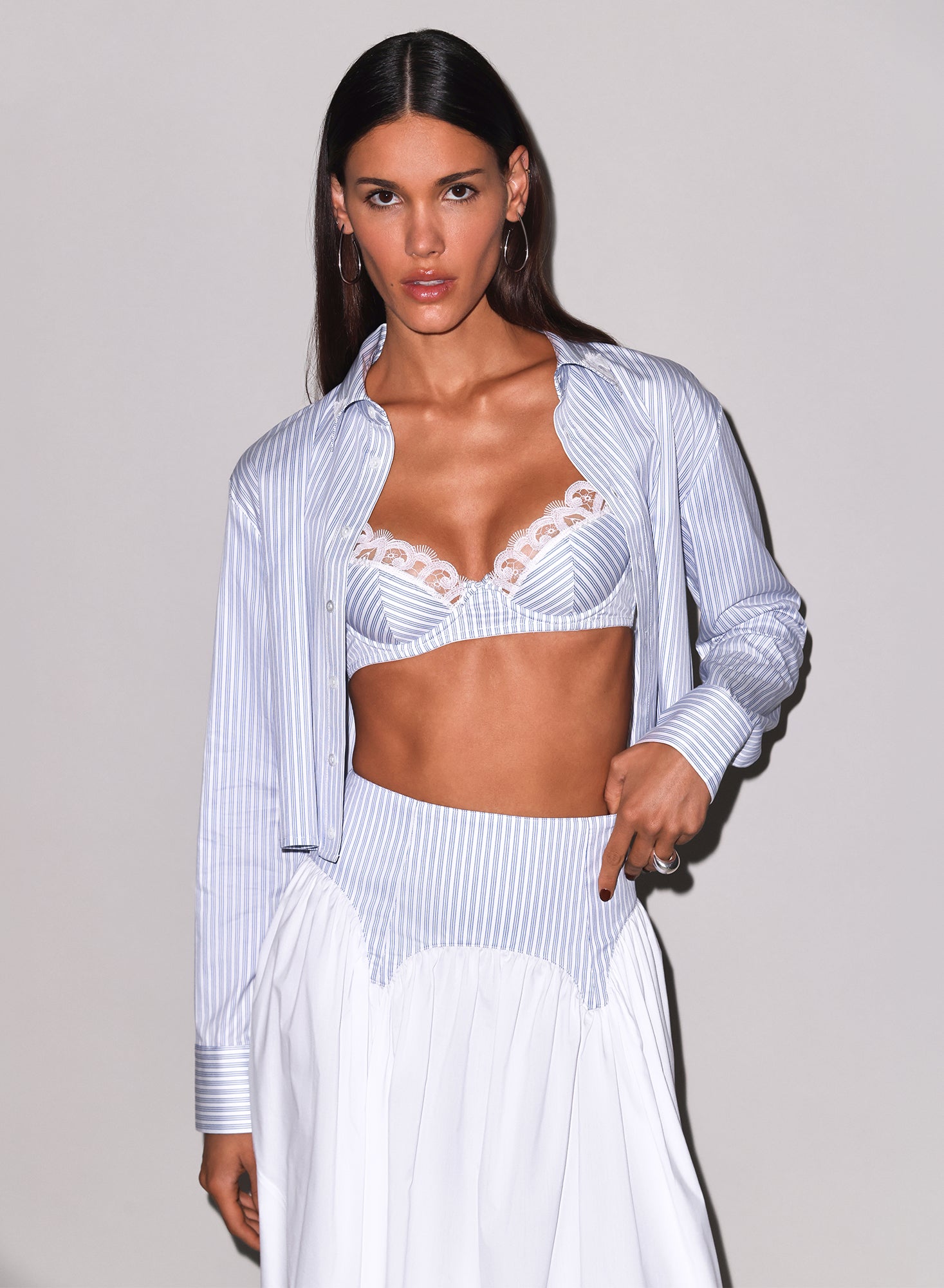 Poplin Button Down Shirt