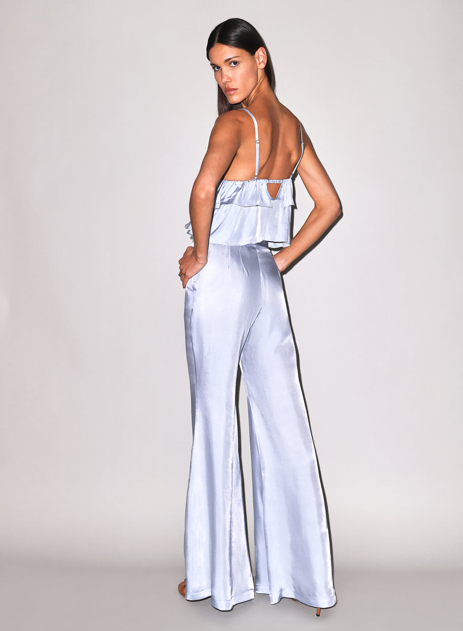 Ice queen - Luxe Twill Flare Pant | Fleur du Mal