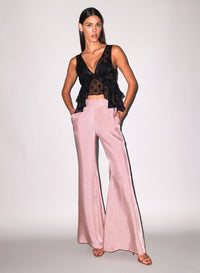 Luxe Twill Flare Pant

