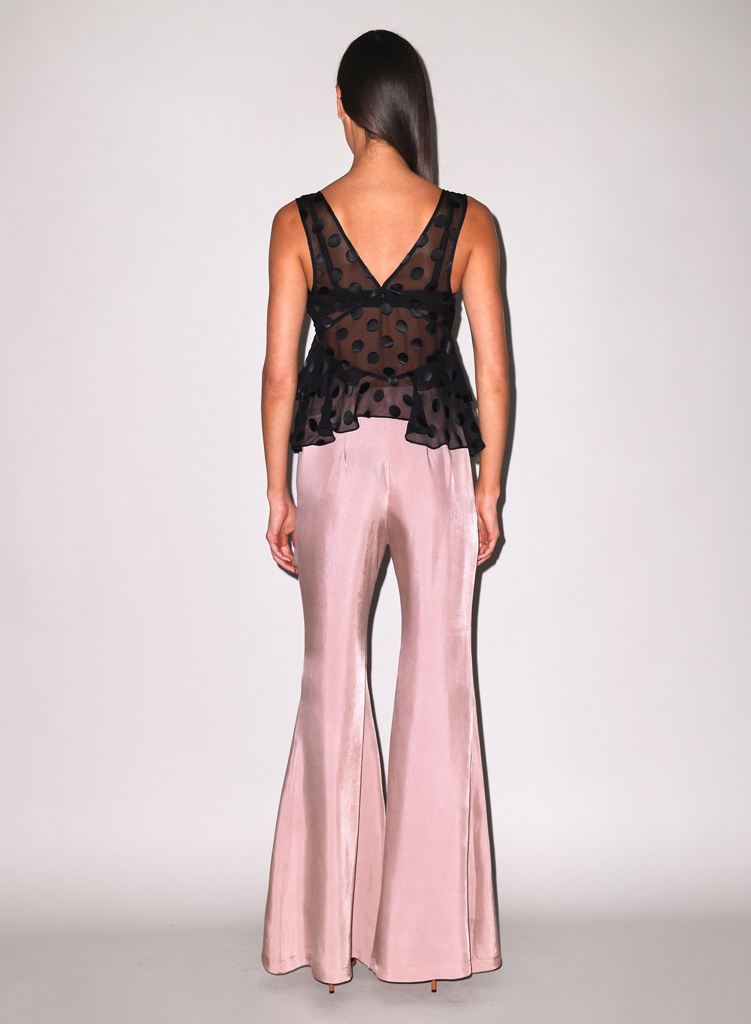 Luxe Twill Flare Pant