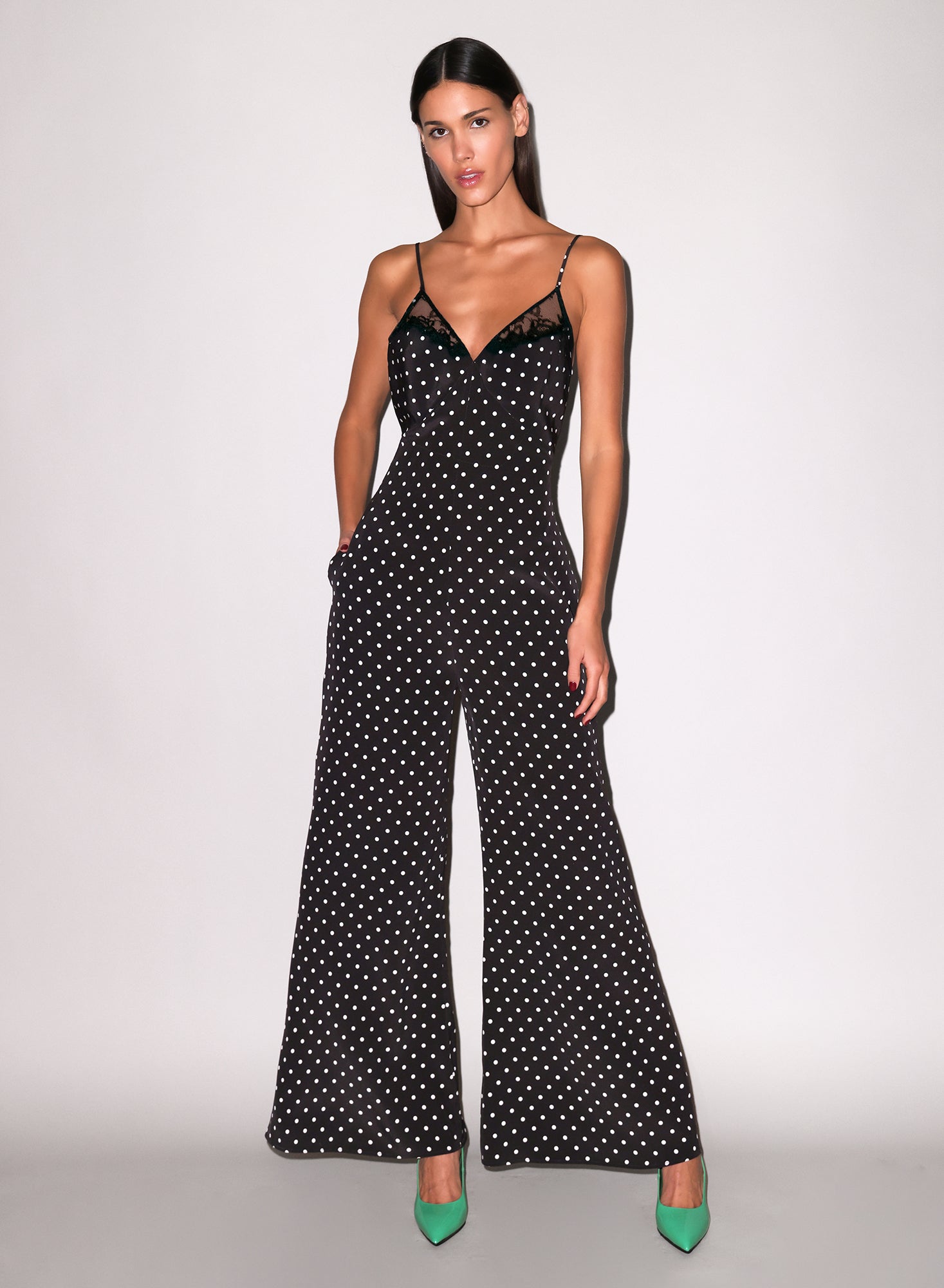 Open Back Jumpsuit-fleur du mal-flat