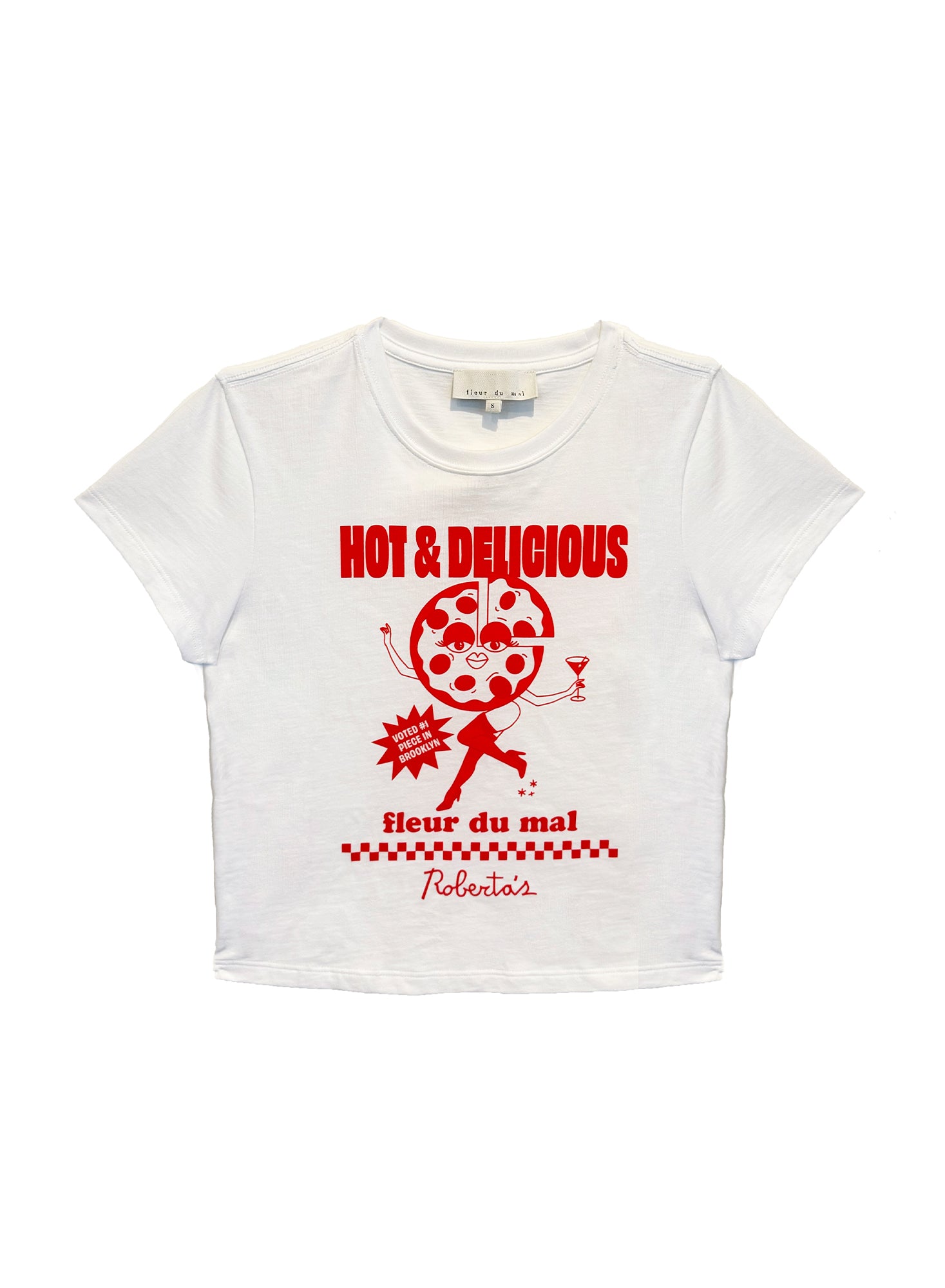 Ivory Fleur X Roberta's Baby Tee | Fleur du Mal