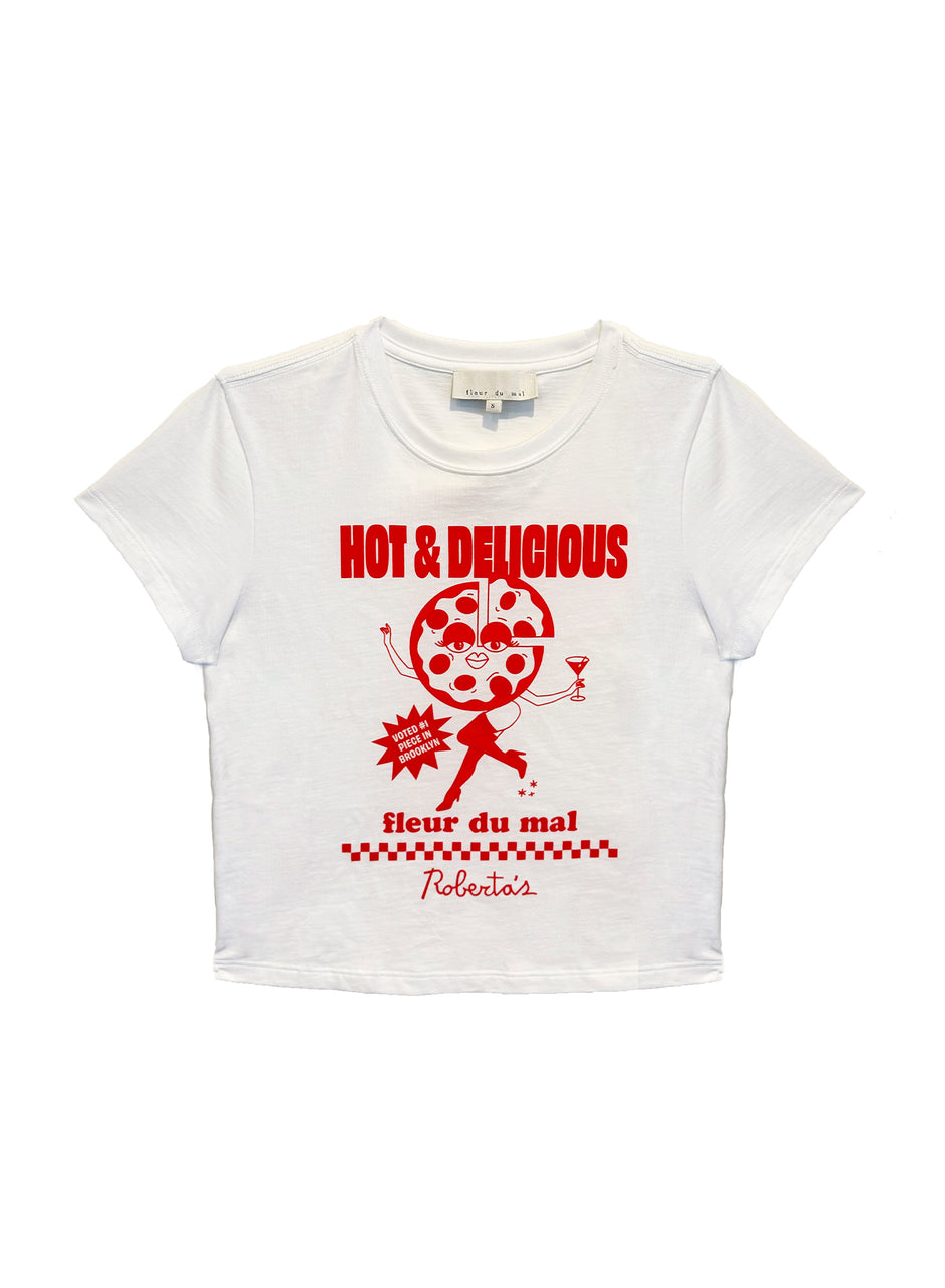 Ivory - Fleur X Roberta's Baby Tee | Fleur du Mal