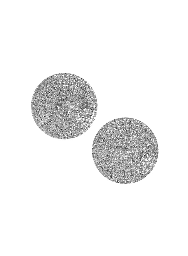 Platinum - Embellished Crystal Reusable Nipple Covers | Fleur du Mal