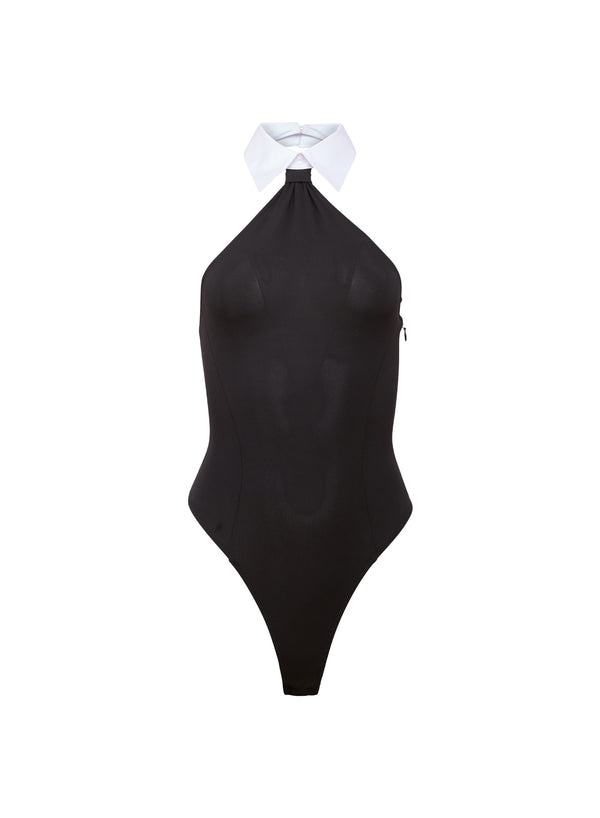 Black - Hannah Bodysuit | Fleur du Mal