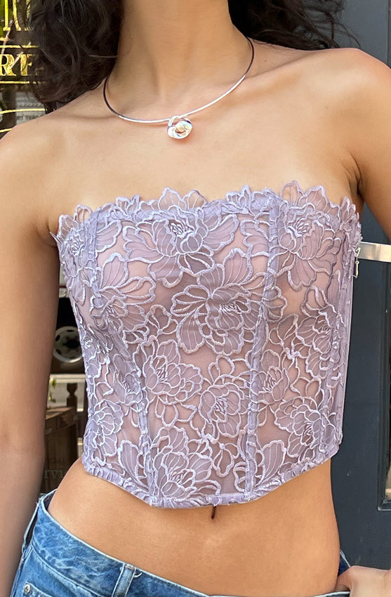 Whitney Embroidery Corset Top