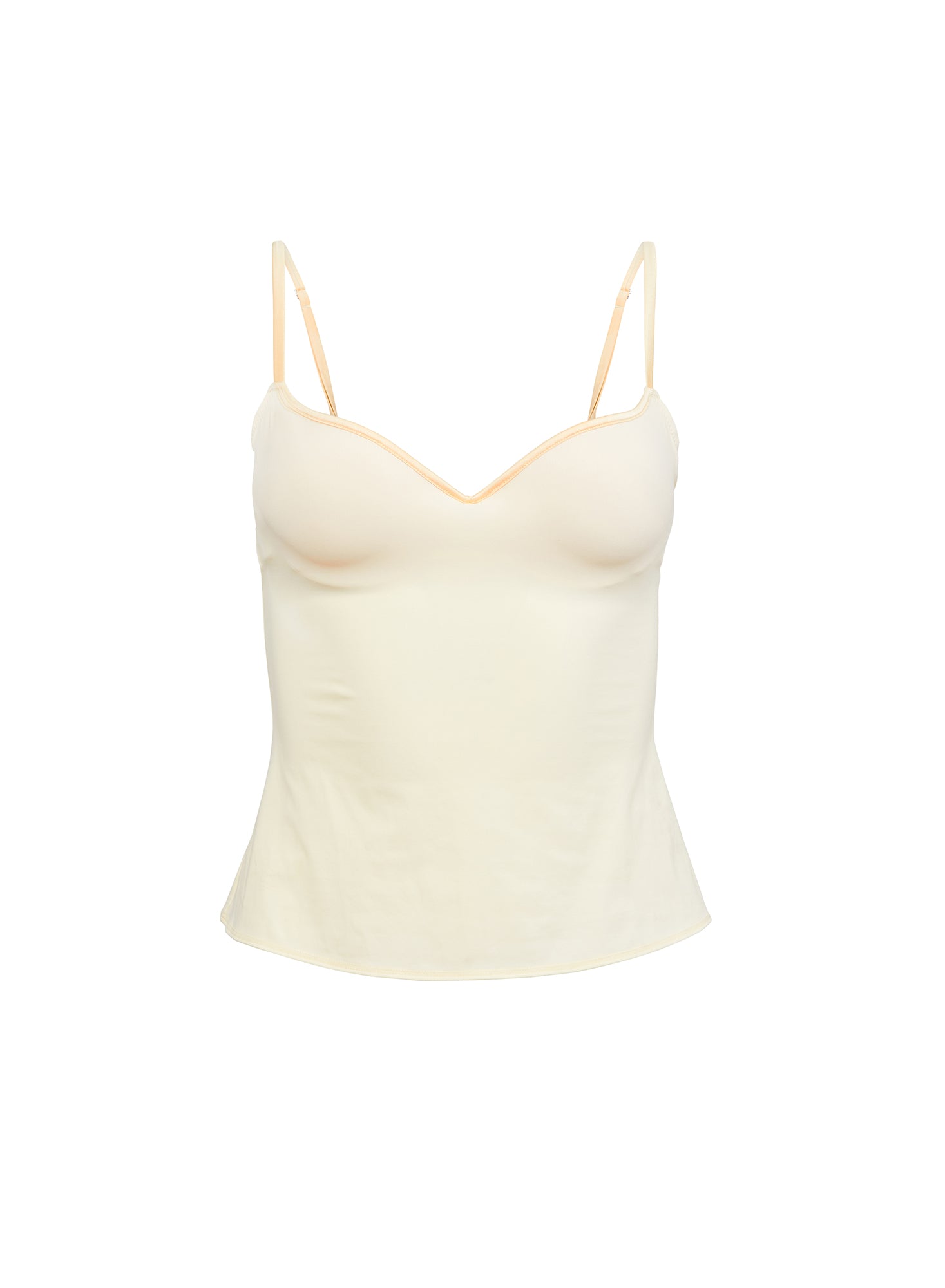 Jersey Built-in Bra Cami- Butter Yellow- fleur du mal