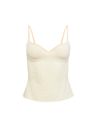 Jersey Built-in Bra Cami- Butter Yellow- fleur du mal
