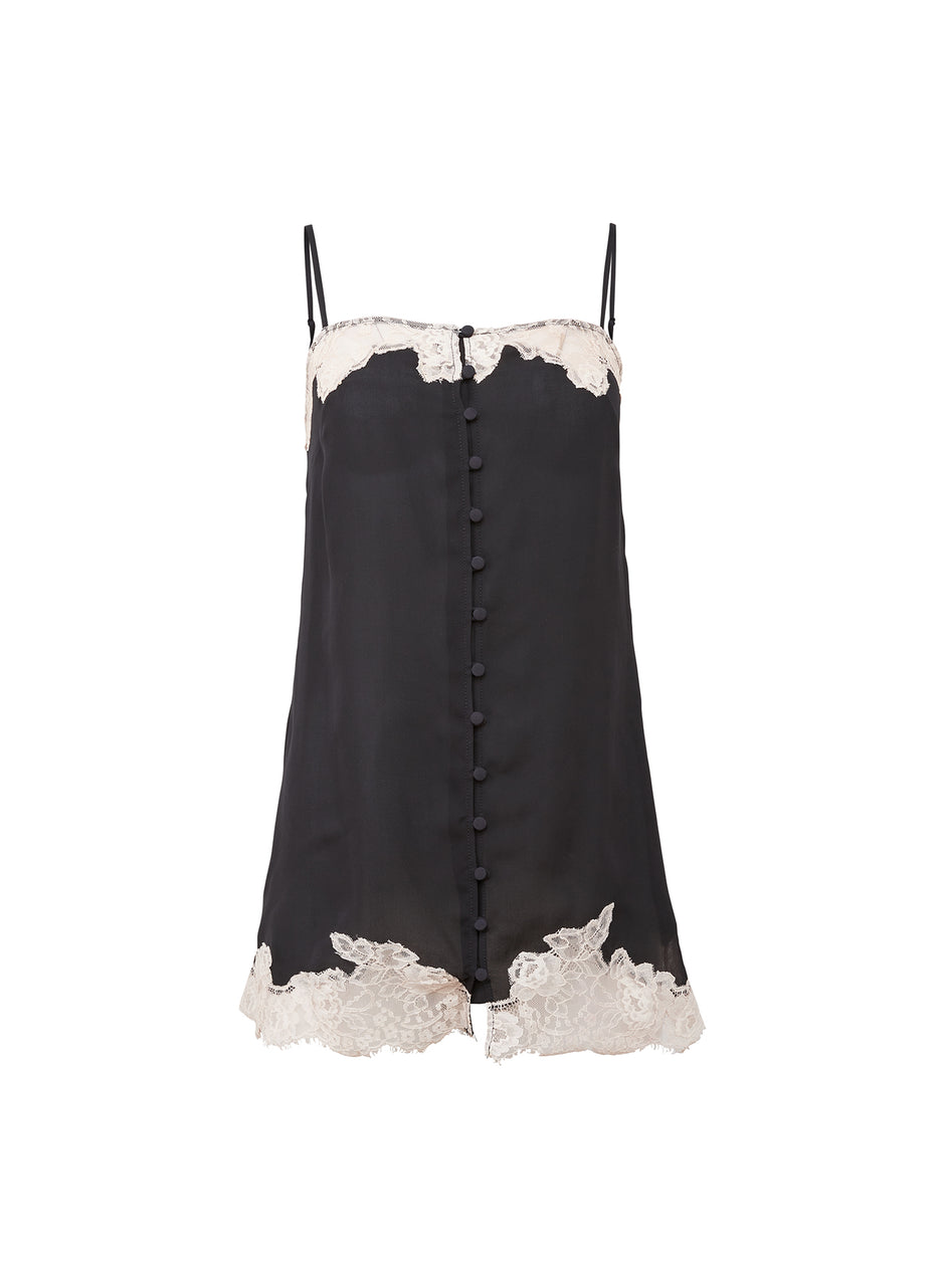 Black Juliet Button Slip | Fleur du Mal