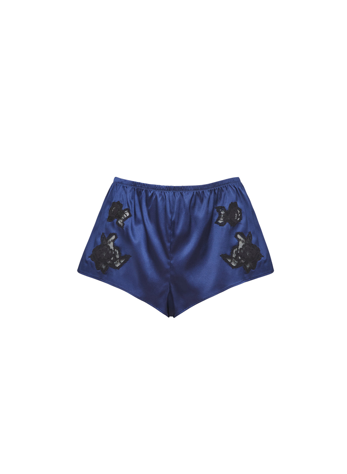 midnight navy-juliet lace tapshort