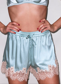 Juliet silk and lace short