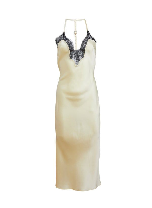 Buttercream - Buckle T-Strap Dress | Fleur du Mal