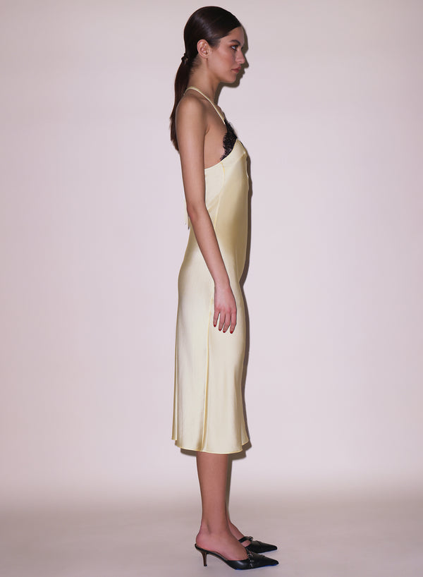 Buttercream - Buckle T-Strap Dress | Fleur du Mal