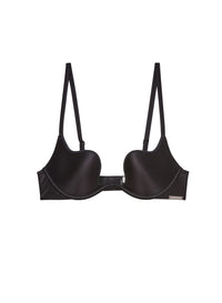 Le Gloss Seduce U-Plunge Bra-black-flat-fleur du mal-flat